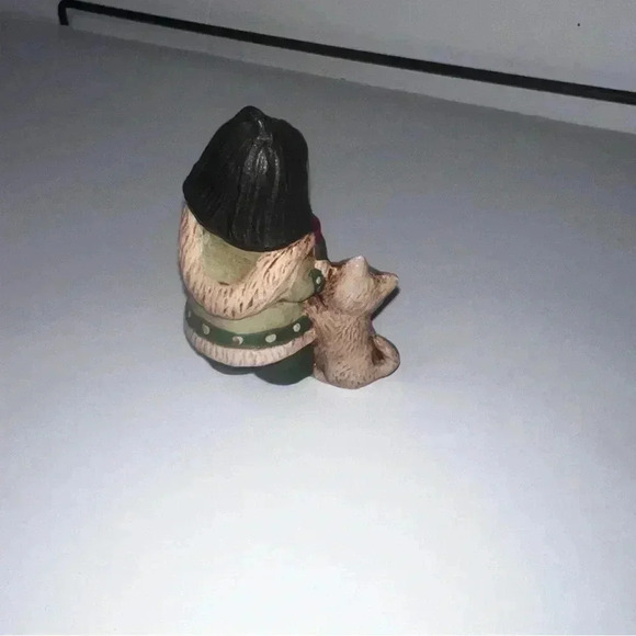 Eskimo Figurines Set Of 3 In Great Condition! Vintage Inuit - Picture 2 of 13